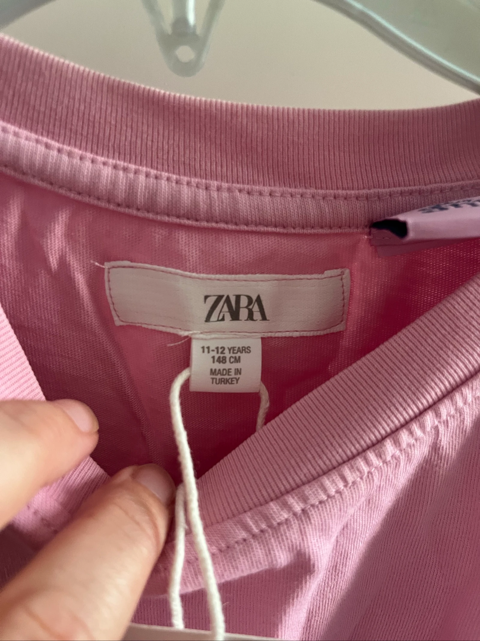 Camiseta infantil Zara tamanho 11/12 anos – photo 2